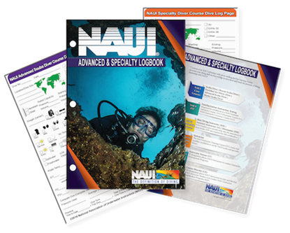 Advanced Scuba Diver & Specialty Diver Logbook