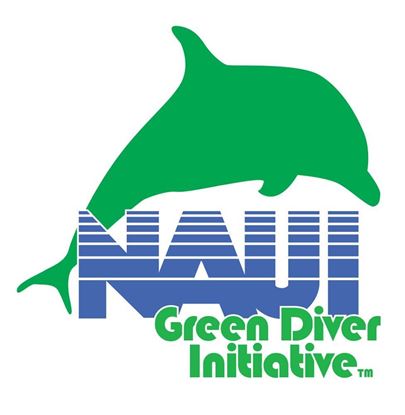 Picture of Tattoo, NAUI Green Diver- Dolphin