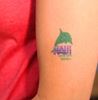Picture of Tattoo, NAUI Green Diver- Dolphin