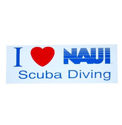 Picture of Decal, I Love NAUI Decal