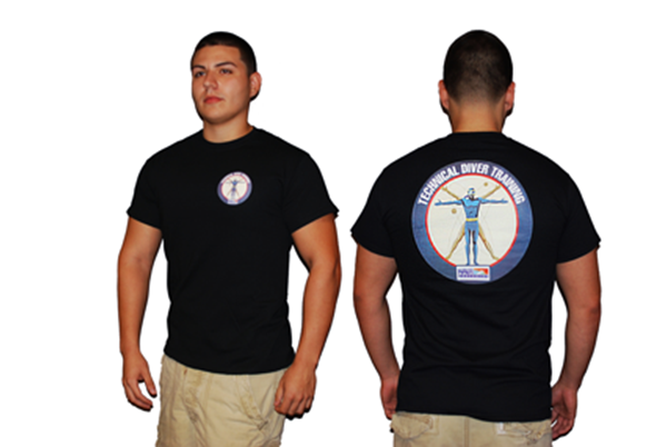 NAUI Technical Diver Logo T-Shirt
