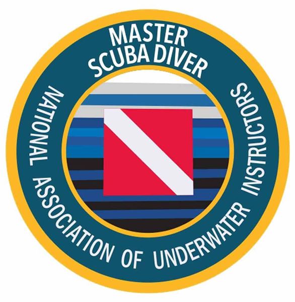Master Scuba Diver Decal