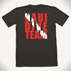 Picture of T-Shirt, Round Neck Dive Team (Black) Men