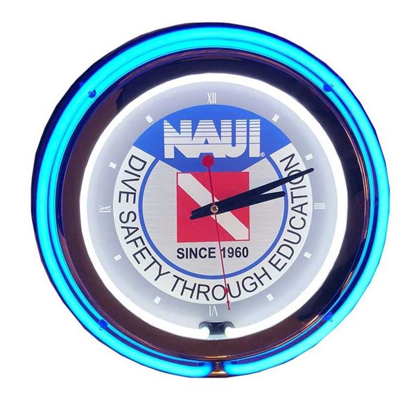 Picture of Neon Analog Wall Mounted Clock