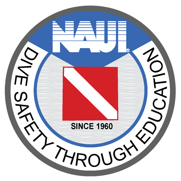 Picture of NAUI Logo 3 " Retro Round Decal