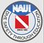 Picture of Decal, NAUI Retro Round Decal 5"